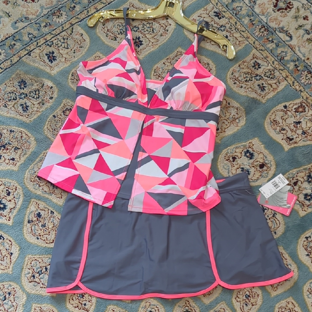 Free Country Women's Two-Piece Bathing Suit NWT